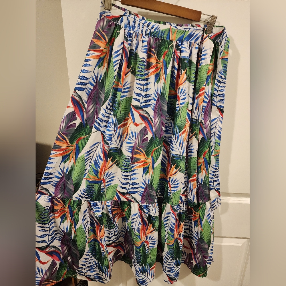Rachel Zoe Multicolor Maxi Skirt